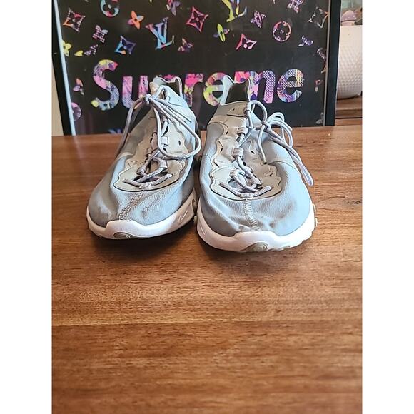 Nike React Element 55 Silver Men’s Size 13 BQ6166-007 Sneakers Shoes - Picture 11 of 14